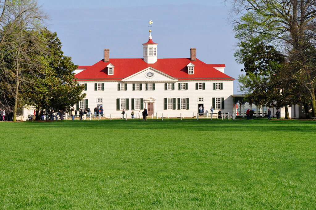 George Washington's home at Mt Vernon