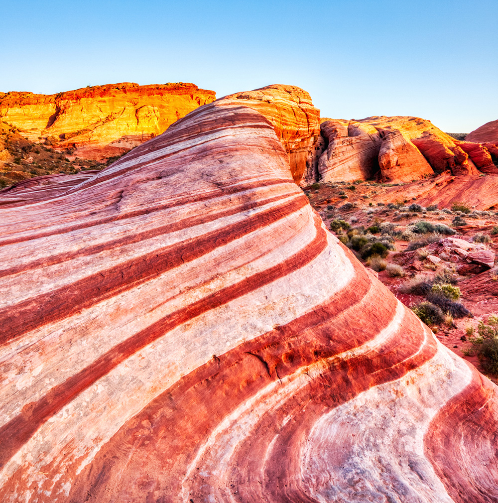 Fire Wave Rock