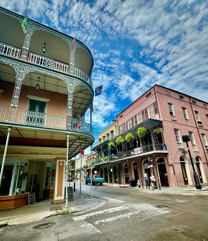 French Quarter street corner