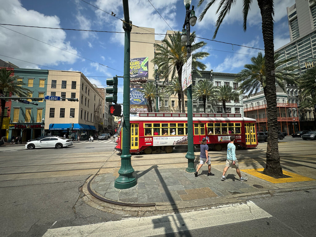 Streetcar on Canal Street