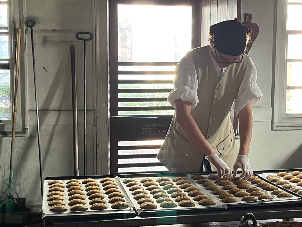 Colonial Williamsburg bakery